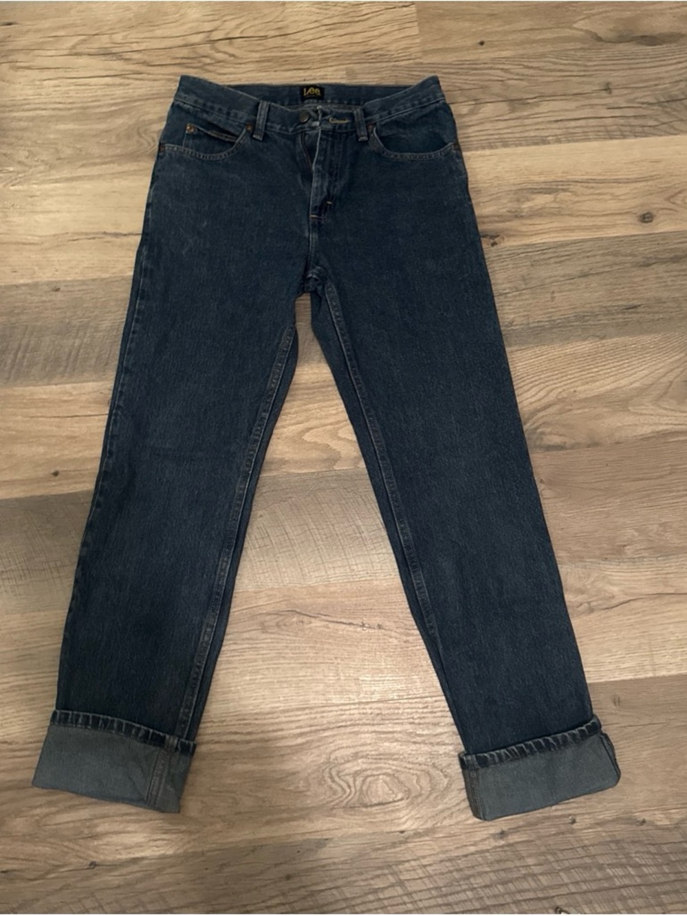 Lee Women’s Dark Blue Regular Cut Jeans